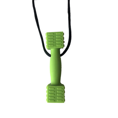 Beli Hammer Shape Silicone Baby Teether Food Grade Mainan Kunyah Bayi Lembut Dengan Benang online manufacture