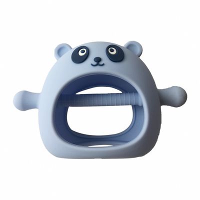 Beli BPA Free Silicone Baby Teether Toys Bentuk Panda Food Grade Disesuaikan online manufacture