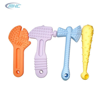 Beli Wrench Hammer Silicone Chew Toy Alat Teknik Bentuk Food Grade Baby Teether online manufacture