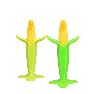 Beli Jagung Bentuk Unisex Silicone Baby Teether Tumbuh Gigi Bayi Sikat Gigi Teether online manufacture