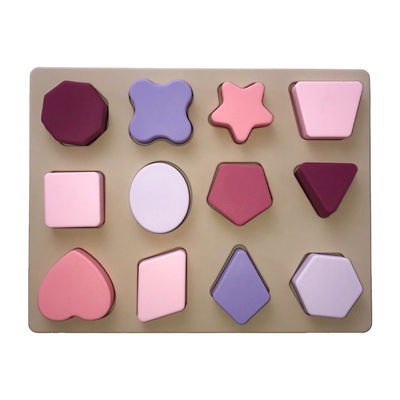 Beli Mainan Edukasi Silikon DIY Geometri 3D Jigsaw Puzzle Disesuaikan online manufacture