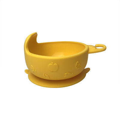 Beli Hewan Rusa Bentuk Bayi Silikon Mangkuk Dan Sendok Bebas BPA Disesuaikan online manufacture