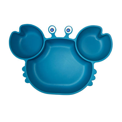Beli Baki Bayi Silikon Bentuk Kepiting Set Logo Kustom Ramah Lingkungan Food Grade online manufacture