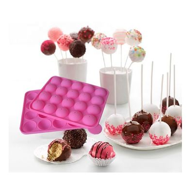 Beli Cetakan Permen Lolipop Silikon Bulat 3D Logo Kustom Berkelanjutan Ramah Lingkungan online manufacture