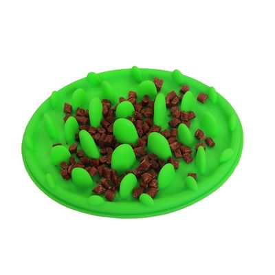 Beli Mangkuk Anjing Pengumpan Lambat Silikon Berkelanjutan Mangkuk Kucing Makan Lambat Tahan Air online manufacture