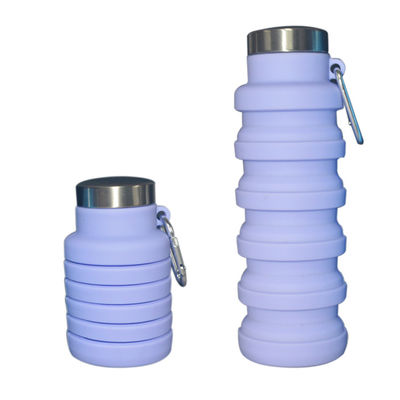 Beli High Quality Eco-friendly Sports 335ml Silicone Collapsible Water Bottle online manufacture