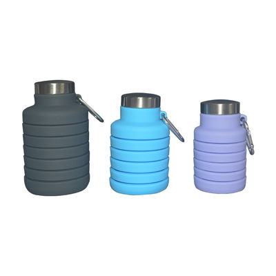 Beli Botol Air Silikon Isi 500ml Botol Air Ramah Lingkungan yang Dapat Dilipat online manufacture