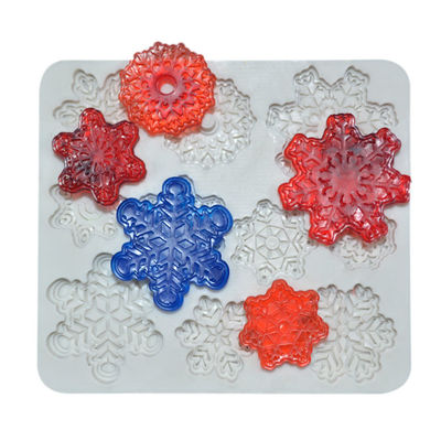 Beli Silikon Kue Fondant Cetakan Silikon Food Grade Buatan Tangan Diy Bentuk Kepingan Salju online manufacture