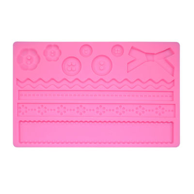 Beli Peralatan Kue Silikon Cupcake Diy Fondant Lace Molds Untuk Dekorasi Kue online manufacture