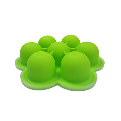 Beli Cetakan Es Silikon Tahan Air 7 Rongga Cetakan Es Krim Bebas BPA Berbentuk Bola online manufacture