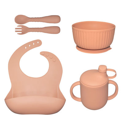 Beli BPA Bebas Produk Silikon Bayi Non Slip Cangkir Penyedap Plat Set Untuk Anak-anak yang Menyusu online manufacture