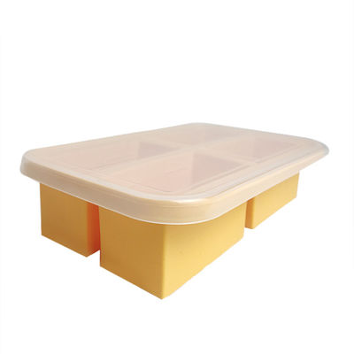 Beli Aman Dan Nyaman Bayi Memberi Makan Kotak Makanan Silikon Bayi Cuci Piring Aman Bebas BPA online manufacture
