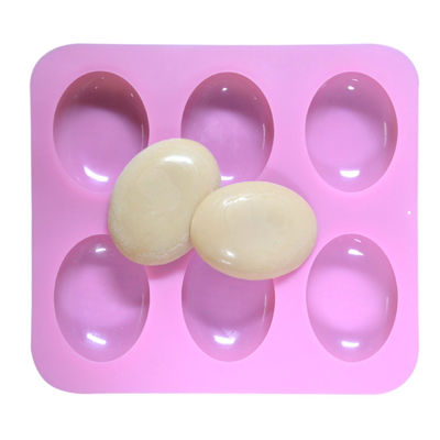 Beli Custom Size Silikon Sabun Cetakan untuk DIY Oval Bentuk Handmade Sabun Kue online manufacture