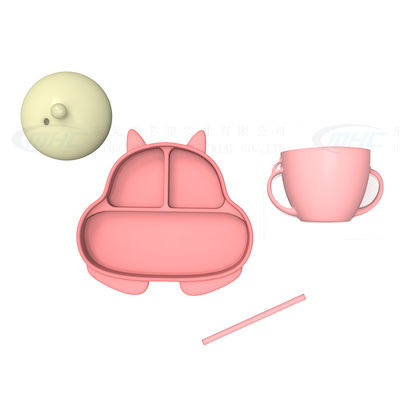 Beli Set Pakan Squirrel Silikon untuk Anak 6 Bulan dan Lebih Tua online manufacture