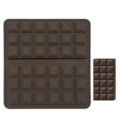 Beli MHC Food Grade Chocolate Pistachio Mold Deep Custom Silicone 3D Dubai Chocolate Molds online manufacture