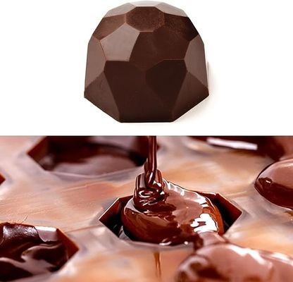 Beli MHC Hard Plastic Small Chocolate Pastry Mold Bpa Free Food Grade Silikon online manufacture