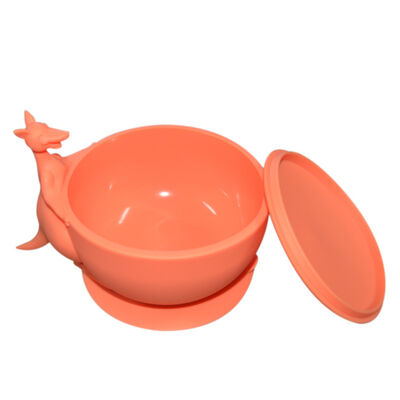 Beli Baby Silikon Bowl Penyusuan Memberi Makan Bibs Dining Perlengkapan Meja Set Makanan Kontainer Anak-anak kecil Cangkir anti tumpahan dengan tutup online manufacture