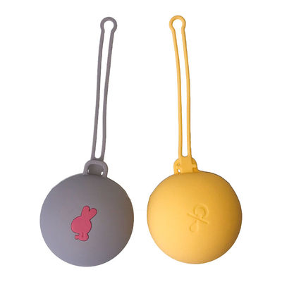 Silicone Baby Teether Baby Pacifier Container Anti Menjatuhkan Bpa Free Baby Pacifier Clip Holder