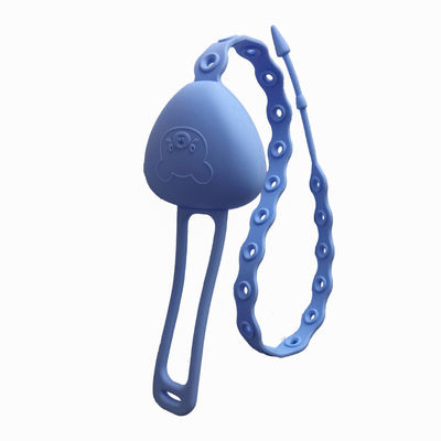 Anti Menjatuhkan Pergelangan Tangan Bayi Mainan Gigi Silicone Food Grade Safety Strap