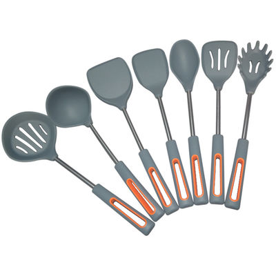 Alat Masak Kitchenaid Spatula Silikon Disesuaikan Set 8 Buah Ramah Lingkungan