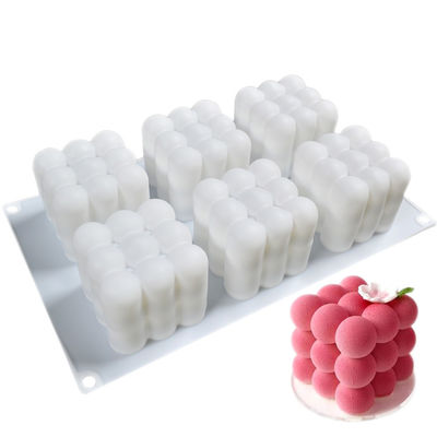 Food Grade 3D Silicone Cake Mould BPA Free Custom Membuat Cetakan Fondant