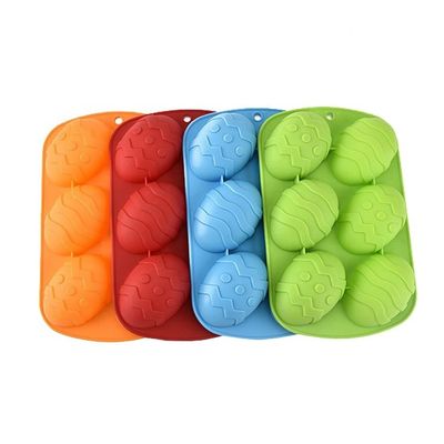 Food Grade Cake Silicone Cetakan Diy Buatan Tangan Cetakan Kue Berbentuk Telur Paskah