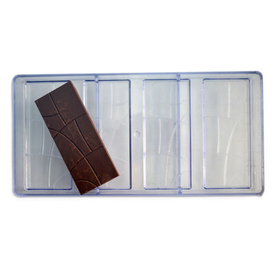 Dapur 3D Cetakan Cokelat Kustom Bentuk Persegi Kue Cokelat Cetakan Silikon