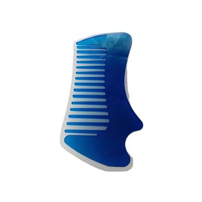 OEM Silicone Resin Sisir Rambut Cetakan Ramah Lingkungan Logo Disesuaikan