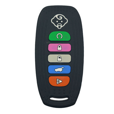 Lucu Remote Control Bentuk Baby Silicone Teether Mainan Baru MHC