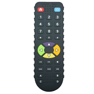 Remote Tv Controller Bentuk Silicone Teether Mainan Untuk Balita MHC Gamepad Baru