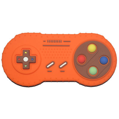 Remote Tv Controller Gamepad Silicone Teether Mainan Berbentuk Untuk Balita