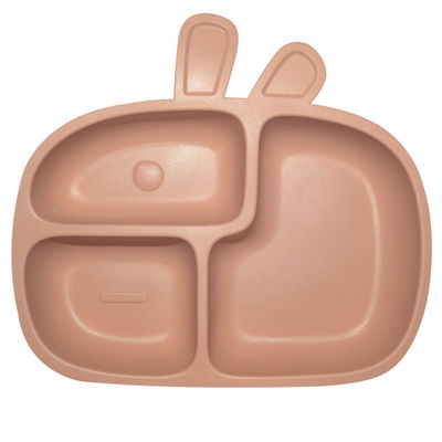 MHC Baby Silicone Dibagi Plate With Suction BPA Free Silicone Feeding Set Berbentuk Hewan