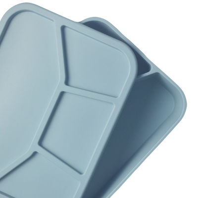 Anak-anak Non Toxic Silikon Baby Feeding Set BPA Bebas Silikon Bento Box