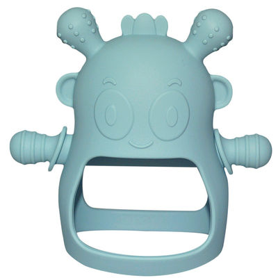 OEM Silicone Teether Bayi Aman Makanan Kelas Lembut Bebas Bpa