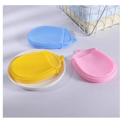 Cute Silikon Baby Brush Resistensi Suhu Desain Kartun Berwarna-warni