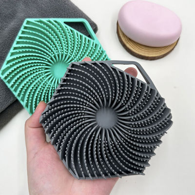 MHC Silicone Body Scrubber Exfoliating Body Scrubber untuk kulit sensitif Eco Friendly Shower Scrubber untuk sikat tubuh