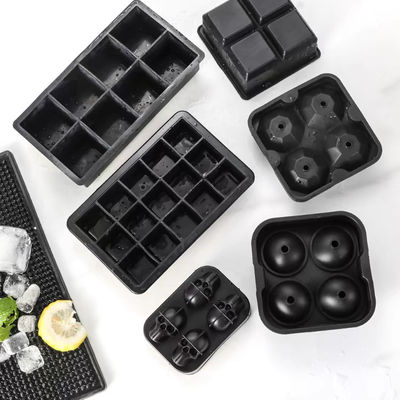 MHC Fleksibel Silicone Ice Cube Tray untuk kustomisasi Ukuran karton Portable Ice Ball Maker