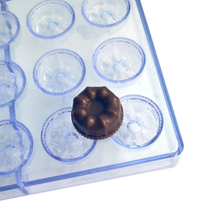 MHC Makanan Grade Silikon Custom Cokelat Cetakan buatan tangan 3D Hard Plastik Polikarbonat Cokelat Cetakan
