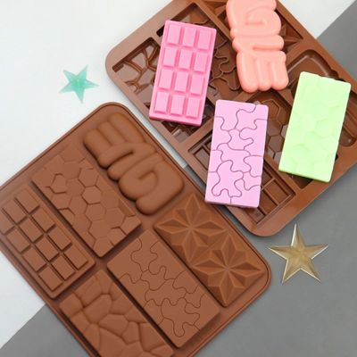 MHC Dubai Chocolate Mold Deep Kit Ukuran Besar Baking Cake Mold Pistachio 3d Custom Silikon Dubai Chocolate Mold