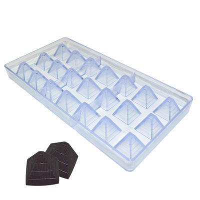 MHC Food Grade Special Pyramid Shape Polycarbonate Chocolate Mould untuk membuat cokelat