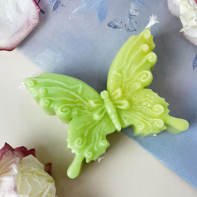 MHC Animal Butterfly 3d Dekorasi Lilin Cetakan silikon Untuk membuat lilin Desain yang disesuaikan