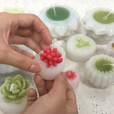 Succulent Candle Mold Durable MHC Unik 3d Candle Succulent kecil Mini Making Kit Alat Kue Jenis Cetakan