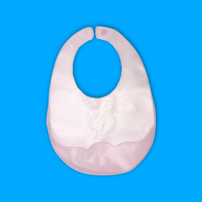 Silicone Baby Bib Waterproof Adjustable Lightweight Baby Feeding Bib Soft Ultra-Thin Children's Silicone Adhesive Bib